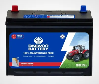 Daewoo AGRI-125L 12V Contact for Ah rating battery