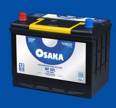 Osaka MF 80L 12V 50Ah battery